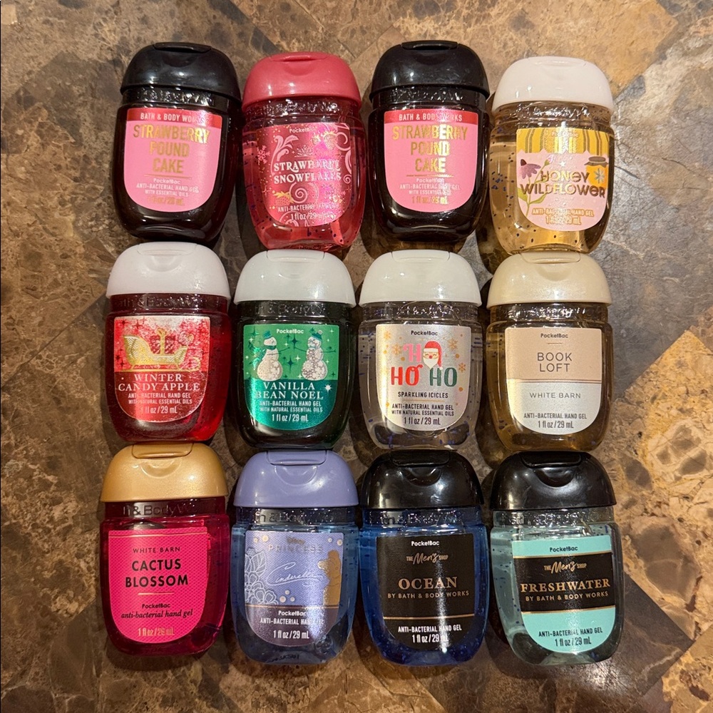 Bath & Body Works Hand Sanitizer Lot x12!! All New